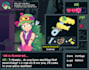 create PC 98 pixel art visual novel interface