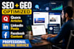 write SEO optimized articles for quora,linkedin and facebook