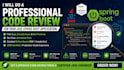 do an expert java spring boot code review with a fix report
