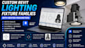 create revit lighting fixture families with nested parameters