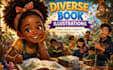 illustrate african american kids