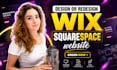 design, redesign, and develop a professional wix website with wix bookings