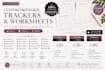 design custom printable trackers worksheets checklists