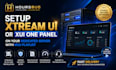 setup xtream UI or xui one panel on your dedicated server with API intergration