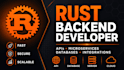 develop scalable backend systems using rust