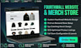 build converting fourth wall website, fourthwall merch store setup forthwall pod