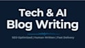 write SEO optimized tech and ai blog posts and articles for your website