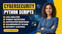 write python scripts for cybersecurity automation and log analysis