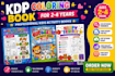 design KDP coloring book and kids activity book interiors