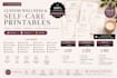 design custom wellness and self care pritables