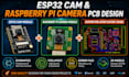 design esp32 camera pcb raspberry pi camera and image sensor circuit board