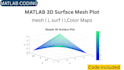 do matlab 2d 3d plots mesh surf visualization and analysis