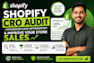 do shopify cro audit, conversion rate optimization and improve your store sales