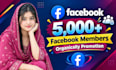 do your real facebook group join 5,000 members