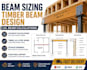 do beam sizing, lvl beam design and timber beam calculations