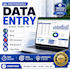 do data entry, copy paste, typing, pdf to excel, lead generation,