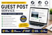 provide high quality guest posts