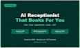 set up an ai receptionist to answer calls and book appointments