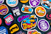 create cool sticker design pack