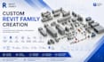 model fully parametric revit families upto lod 400