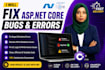 fix asp net erp system bugs and errors