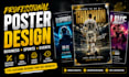 design professional eye catching poster