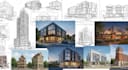 draw digital architectural sketches and illustrations