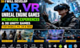 develop ar, VR unreal engine game, metaverse experience, 3d unity game for PC VR