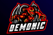make demon unique mascot logo design service for company