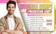 write a high converting webinar script sales webinar and presentation