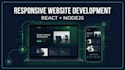 build a responsive website using react and nodejs