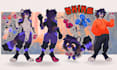 furry ref sheet anthro nsfw furry ref sheet fursona oc fursuit reference sheet