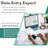 do fast and accurate data entry, excel work and copy typing