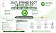 develop java spring boot rest apis