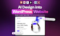 convert claude ai or lovable design to wordpress elementor pro