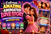 create amazing proposal video, wedding video,birthday