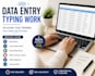 do accurate data entry and excel work in 24 hours