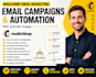 setup mailchimp email marketing campaigns and automation