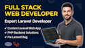 be your full stack web developer and PHP laravel developer