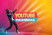 design catchy and unique youtube thumbnail