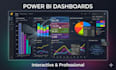 build  interactive power bi dashboard with  dax , kpis and insights