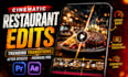 edit your restaurant reels