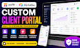 build airtable softr CRM client portal workflow automation dashboard