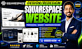 develop squarespace website, design, redesign or develop squarespace website