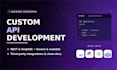do api development integration and fixing as a backend developer and full stack