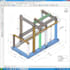 analyze and design the structure with structural software