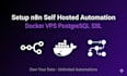 setup n8n self hosted automation on your vps with docker