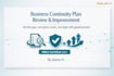 review and improve your business continuity plan