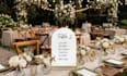 design elegant personalized wedding table numbers and names