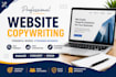 write professional website copywriting for your business